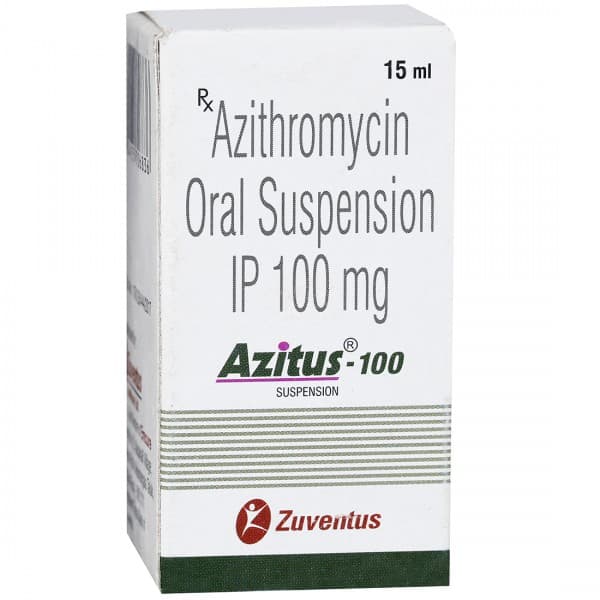 Azitus 100 mg Suspension 15 ml