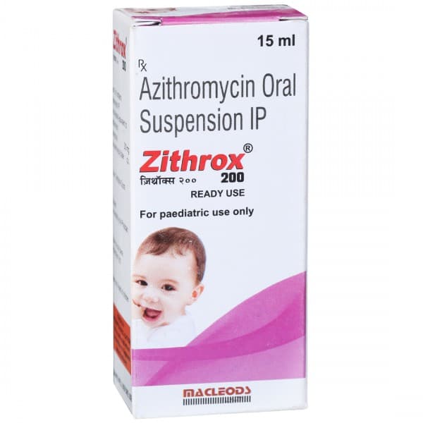 Zithrox 200 mg Suspension 15 ml