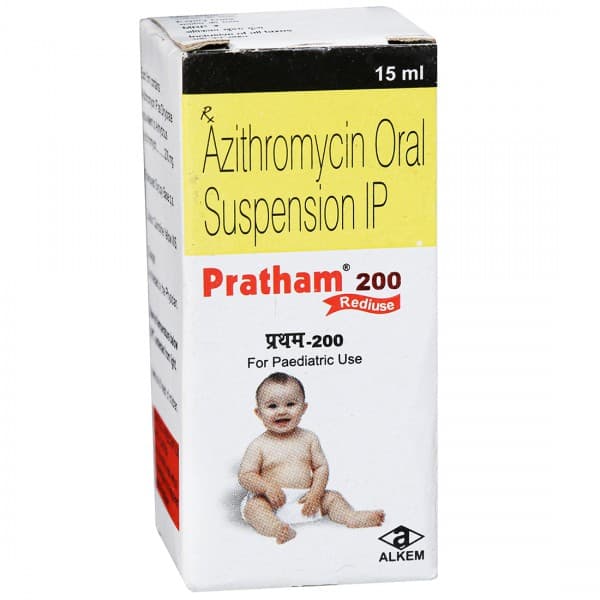 Pratham 200 mg Rediuse Suspension 15 ml