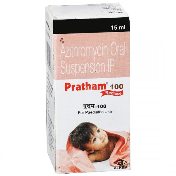 Pratham 100 mg Rediuse Suspension 15 ml