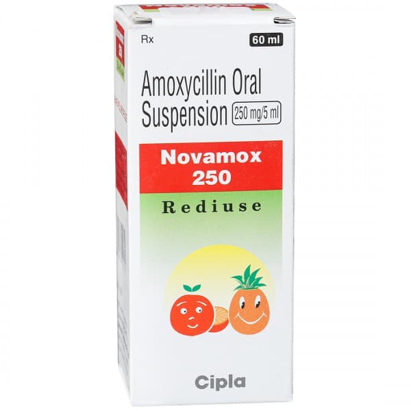 Novamox 250 Rediuse Suspension 60 ml