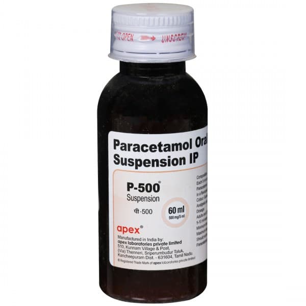 P 500 mg Suspension 60 ml