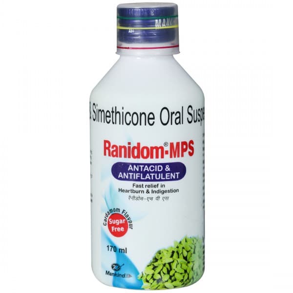 Ranidom MPS Sugar Free Cardamom Flavour Suspension 170 ml