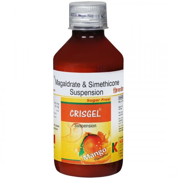 Crisgel (Mango Flav) Sugar Free Suspension 170 ml