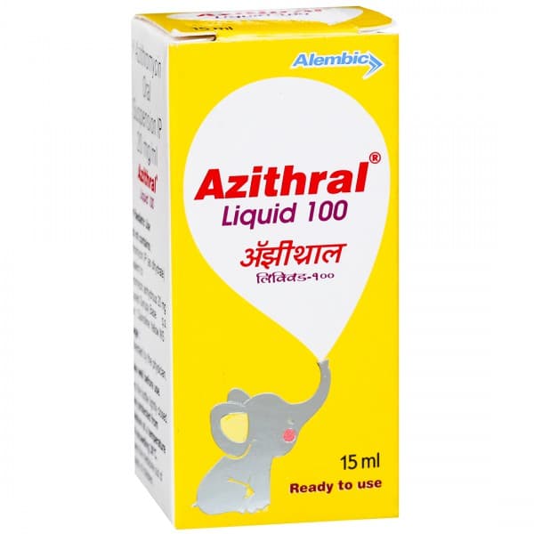 Azithral 100 mg Suspension 15 ml