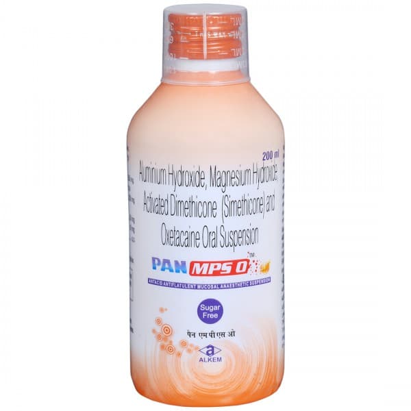 Pan Mps O Sugar Free Suspension 200 ml