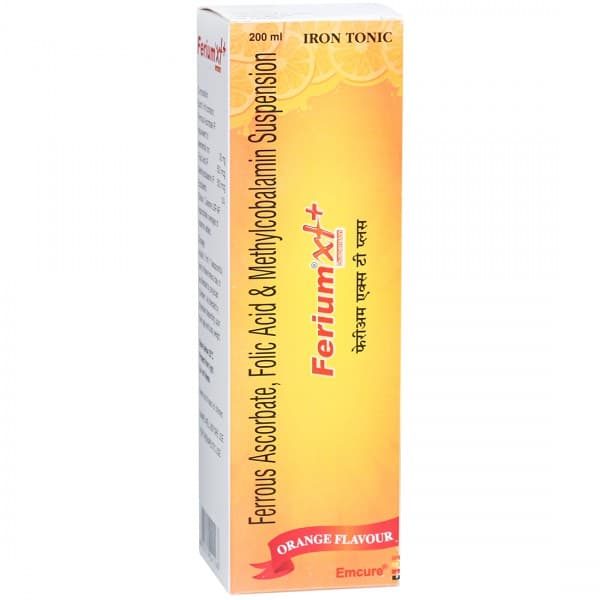 Ferium XT Plus Orange Flavour Suspension 200 ml