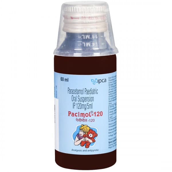 Pacimol 120 mg Suspension 60 ml
