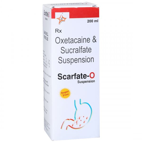 Scarfate O Sugar Free Suspension 200 ml