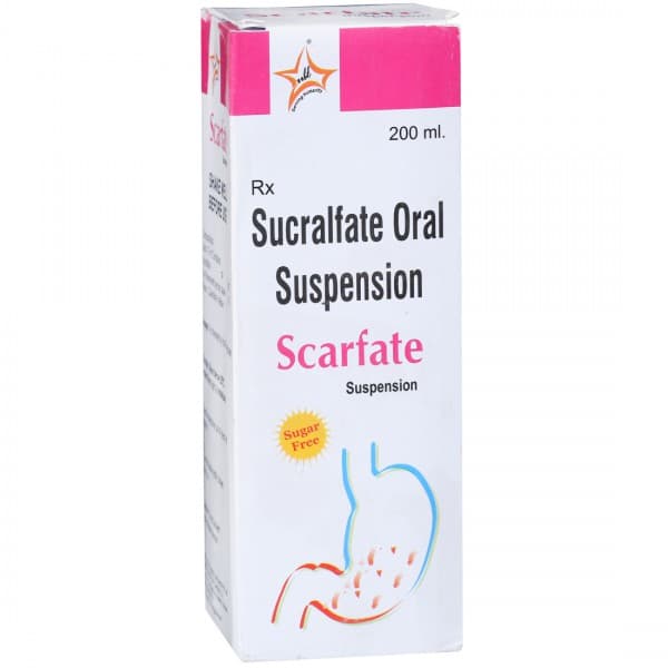 Scarfate Sugar Free Suspension 200 ml