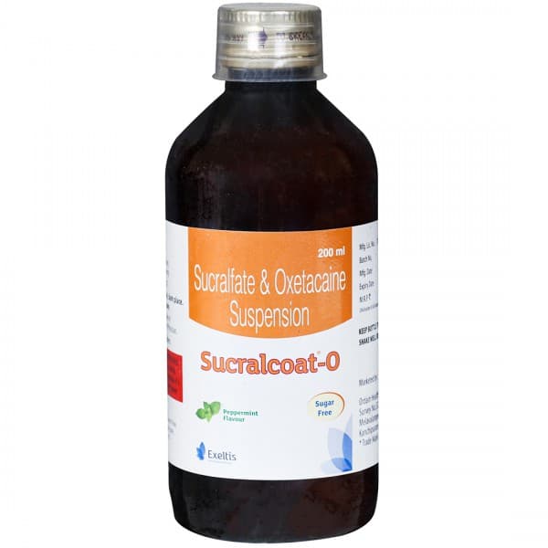 Sucralcoat O Sugar Free Peppermint Flavour Suspension 200 ml