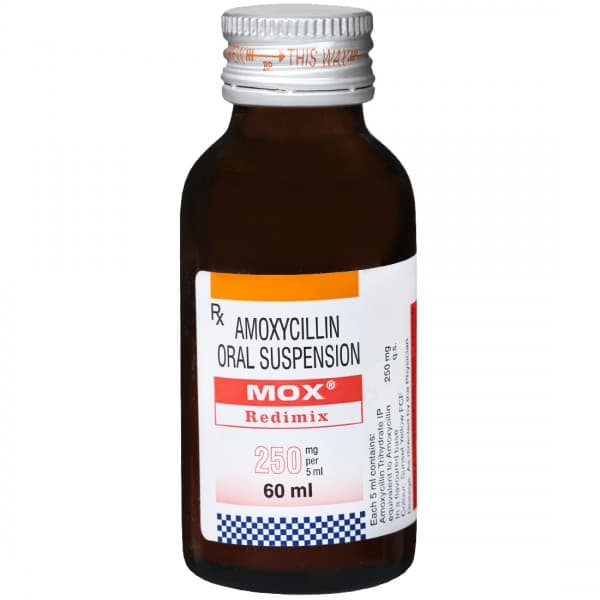 Mox Redimix 250 mg Suspension 60 ml