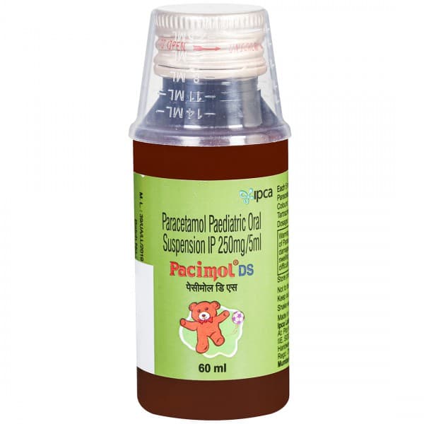 Pacimol DS Oral Suspension 60 ml
