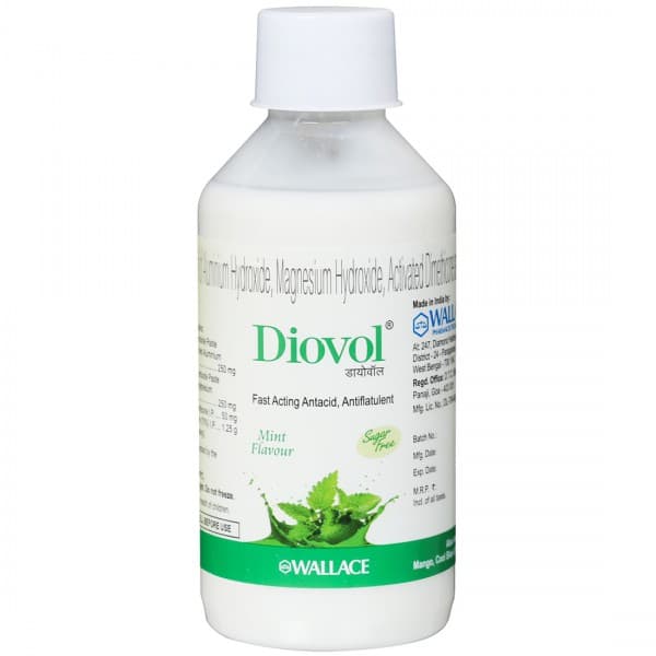 Diovol (Mint Flavour) Sugar Free Suspension 170 ml