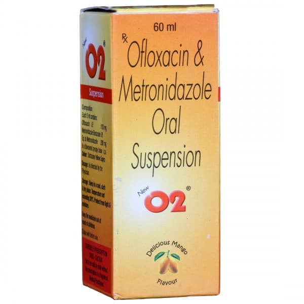 O2 New Mango Flavour Suspension 60 ml