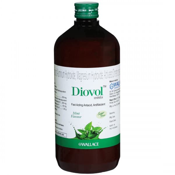 Diovol Mint Flavour Sugar Free Suspension 400 ml