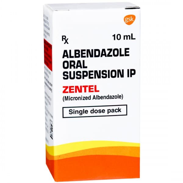 Zentel Oral Suspension 10 ml