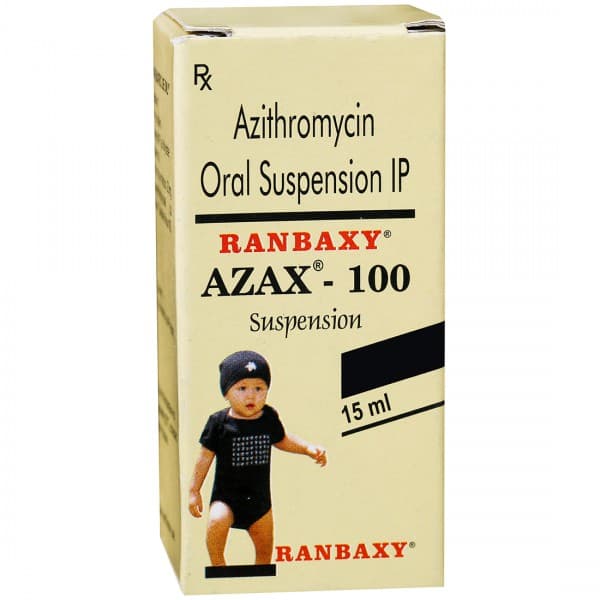 Azax 100 mg Suspension 15 ml