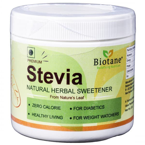 Biotane Premium Stevia Natural Herbal Sweetener 200 g