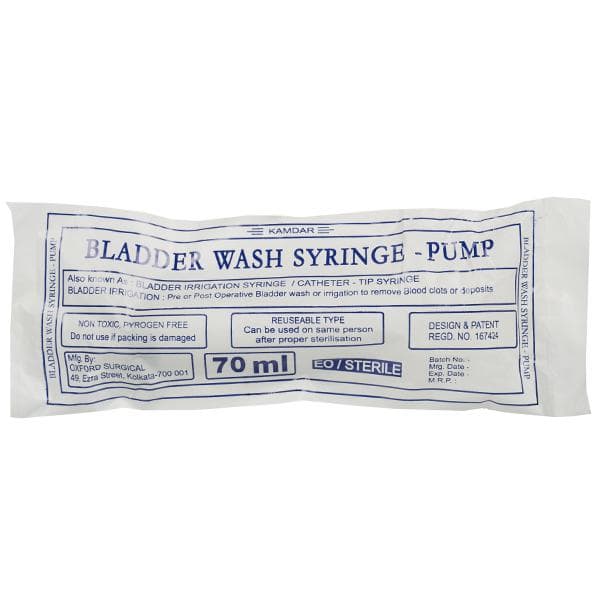 Bladder Wash Syringe Pump 70 ml