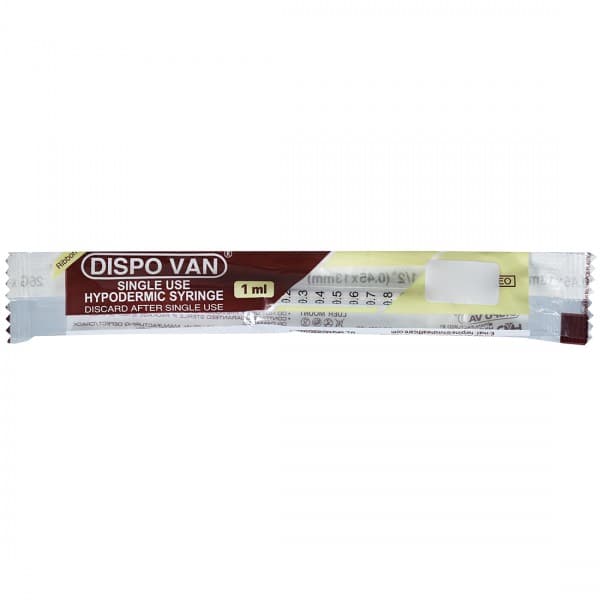 Dispo Van Syringe 1 ml