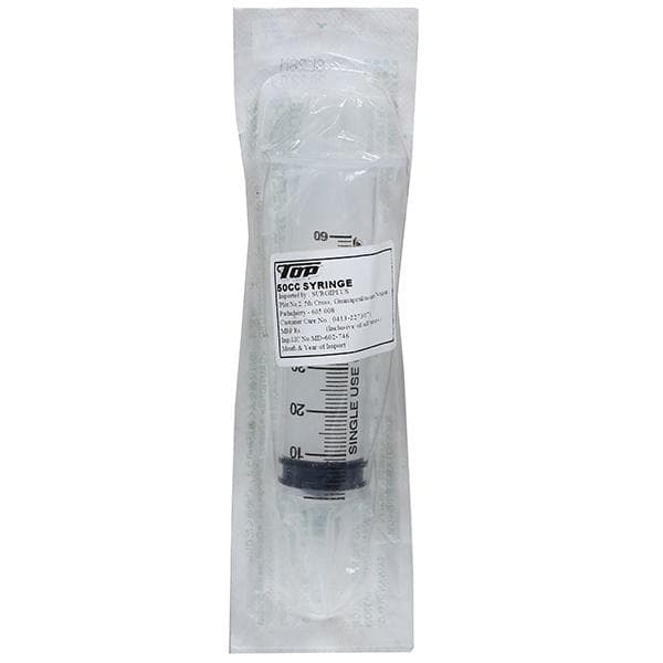 Top Syringe Catheter Tip 50 ml