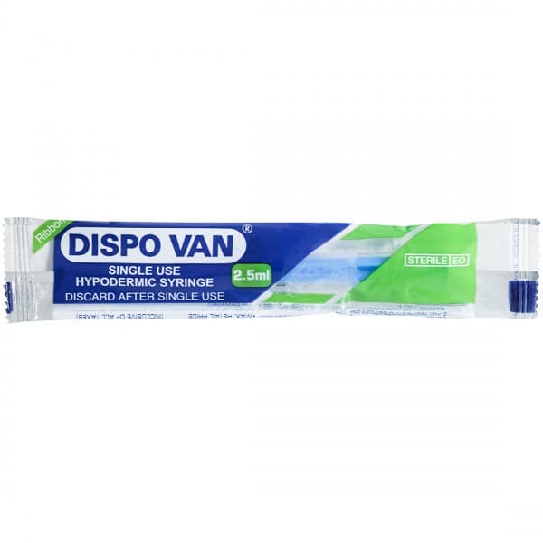 Dispo Van Syringe 2.5 ml