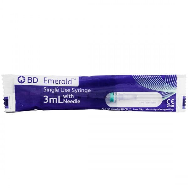 BD Emerald Syringe 3 ml