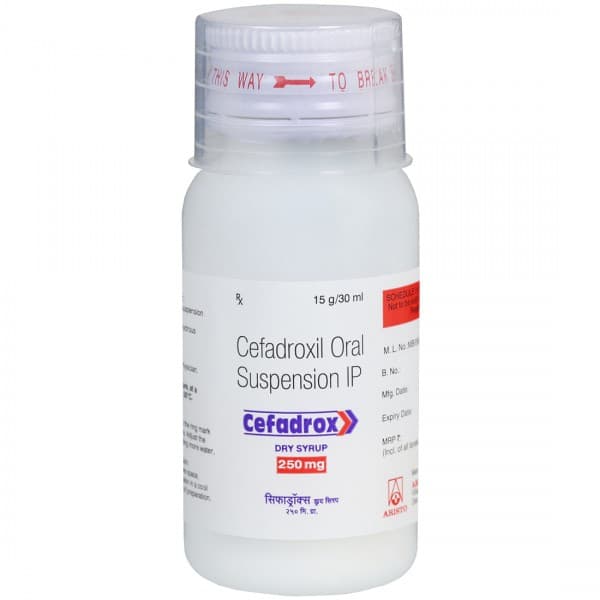 Cefadrox 250 mg Dry Syrup 30 ml
