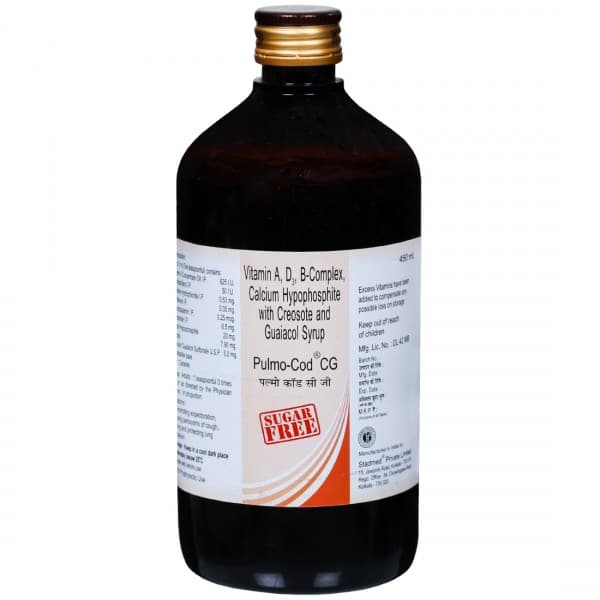 Pulmo Cod CG Sugar Free Syrup 450 ml