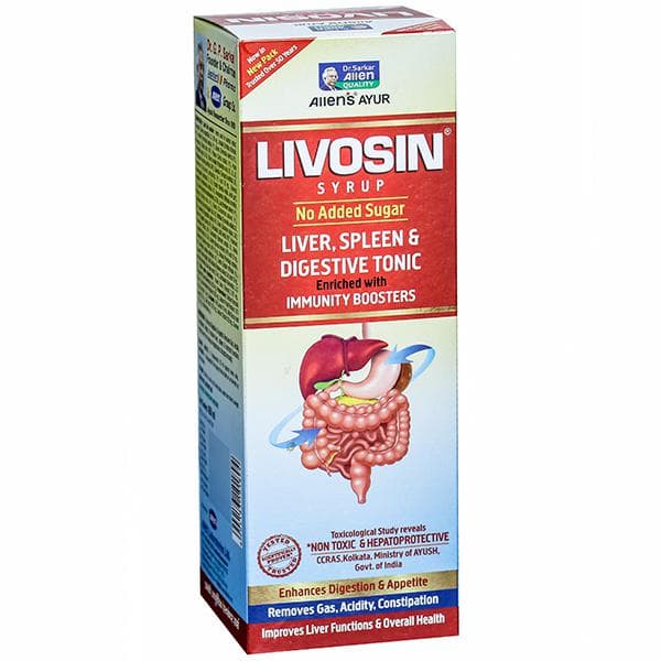 Livosin (No Added Sugar) Syrup 450 ml