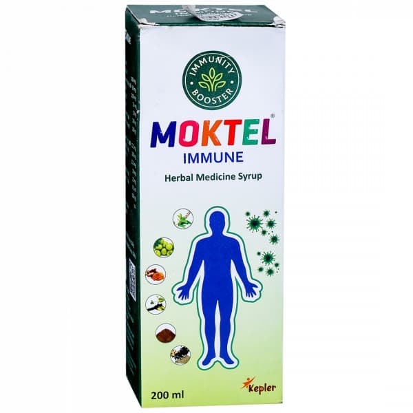 Moktel Immune Herbal Medicine Syrup 200 ml