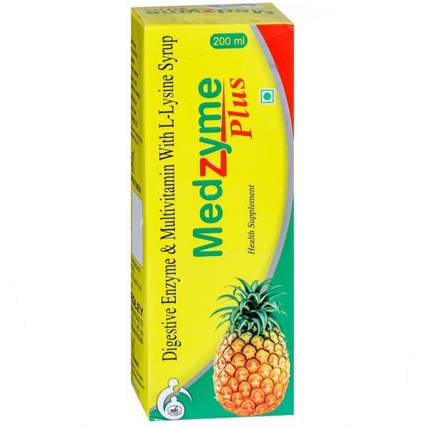Medzyme Plus Syrup 200 ml