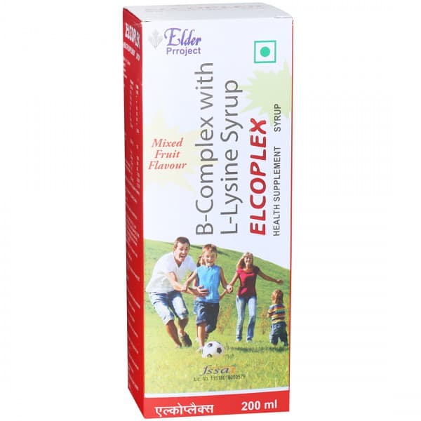 Elcoplex Mixed Fruit Flavour Syrup 200 ml