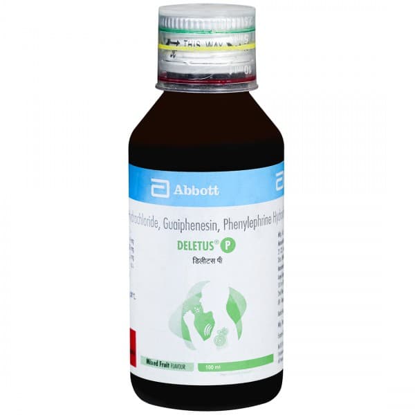 Deletus P Mixed Fruit Flavour Syrup 100 ml