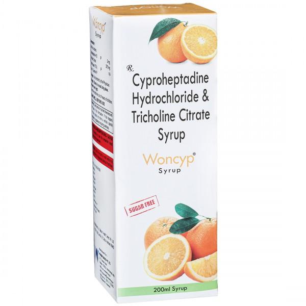 Woncyp Sugar Free Syrup 200 ml