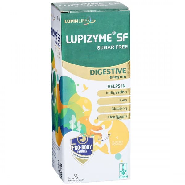 Lupizyme (Sugar Free) Syrup 200 ml