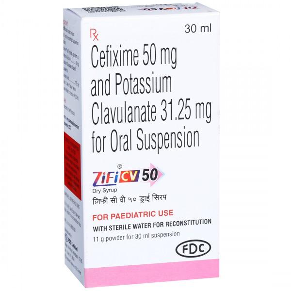 Zifi CV 50 mg Dry Syrup 30 ml