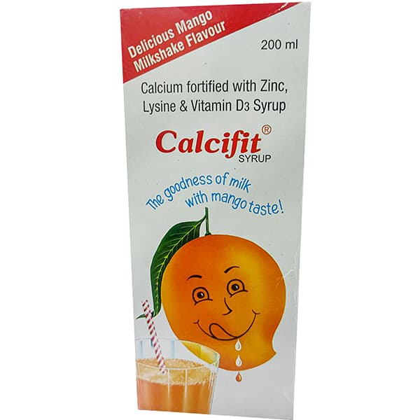 Calcifit (Mango Milkshake Flavour) Syrup 200 ml