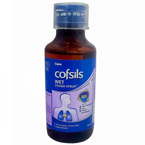 Cofsils Wet Cough Syrup 100 ml