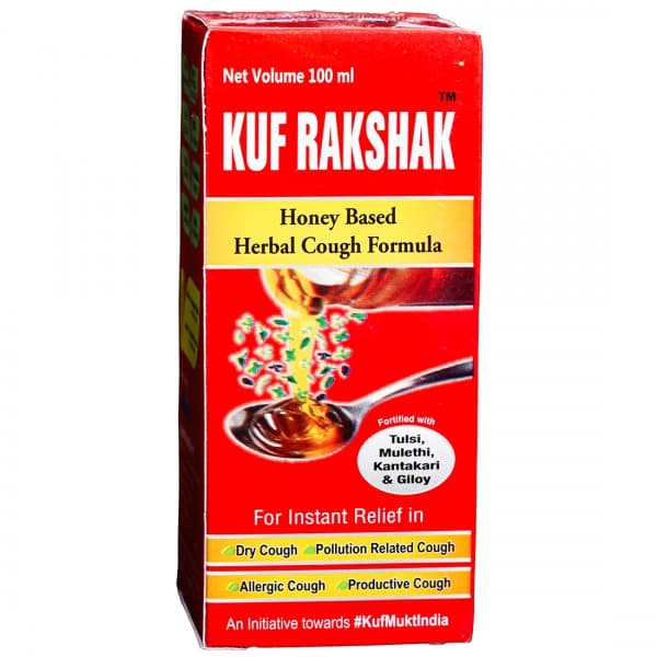 Kuf Rakshak Honey Based Herbal Cough Formula 100 ml