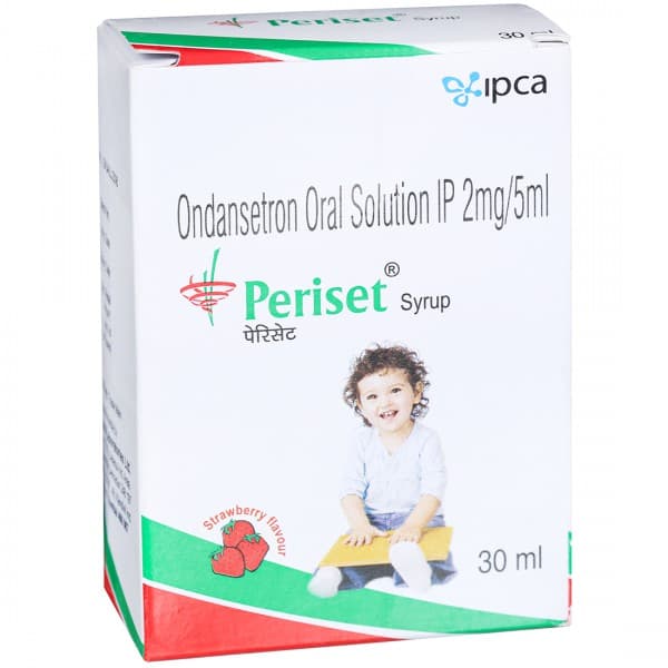 Periset Strawberry Flavour Syrup 30 ml