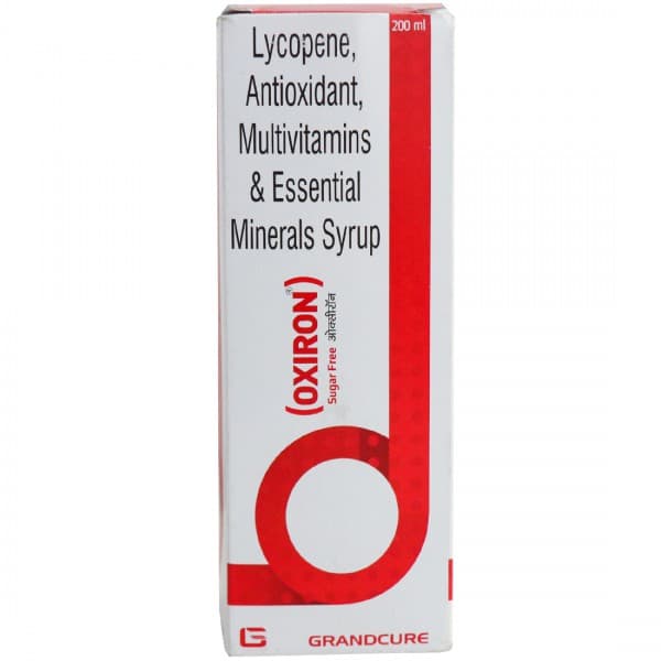 Oxiron Sugar Free Syrup 200 ml
