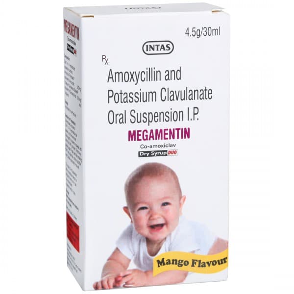 Megamentin Duo Dry Syrup 4.5 g/30 ml