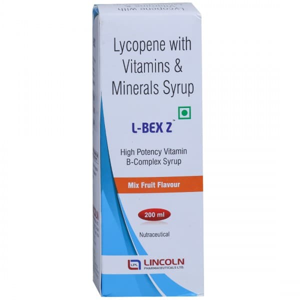 L Bex Z (Mix Fruit Flavour) Syrup 200 ml