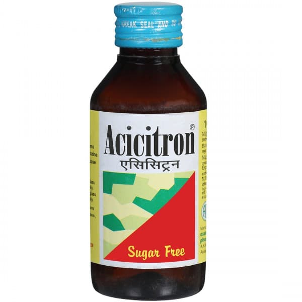 Acicitron Sugar Free Syrup 100 ml