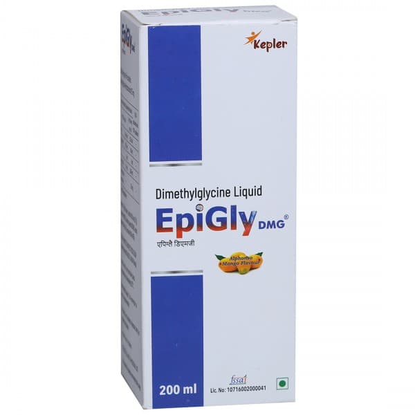 Epigly DMG (Alphonso Mango Flavour) Syrup 200 ml
