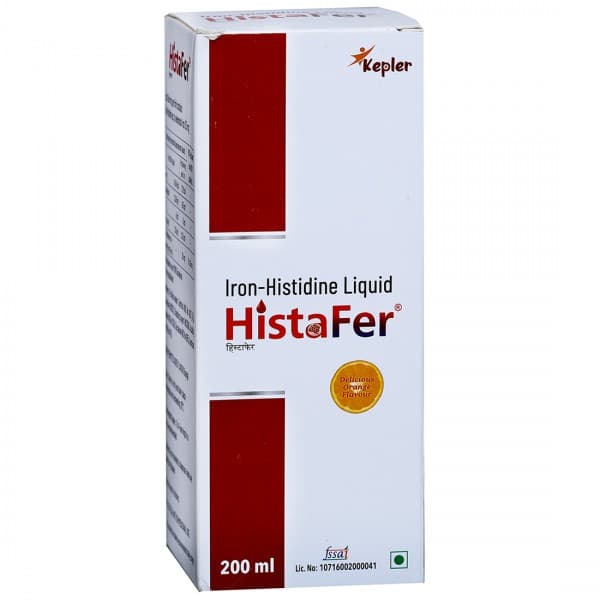 Histafer (Delicious Orange Flavour) Syrup 200 ml