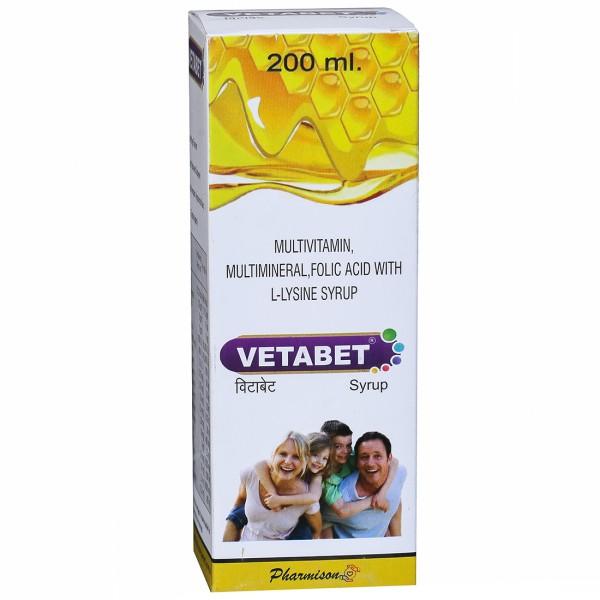 Vetabet (Mango Flavour) Syrup 200 ml
