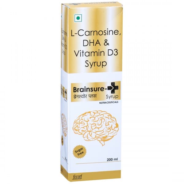 Brainsure Plus Syrup Orange Flavour (Sugar Free) 200 ml